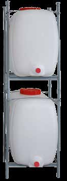 Getränkefässer oval 500 Liter 100 Liter 200 Liter Landwirtschaft Getränkefässer Stapelgestell aus Stahl (Zubehör) l Stabile, starkwandige Ausführung mit luftdichtem Schraubverschluss l Ovale,
