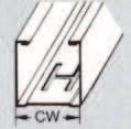 CW Profil Längere Profile können bei uns bestellt werden, allerdings mit bis zu einer Woche Lieferzeit. Artikelnummer Bezeichnung Bund à Lager EinheitVerkaufspreis RG 3PR.W.CW.5/2.