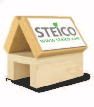 Ob Konstruktions materialien oder Dämmstoffe: STEICO Produkte tragen eine Reihe angesehener Qualitätssiegel.