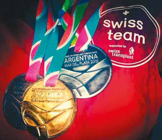 Tätigkeiten World Transplant Games Schweizer Transplantierte reisten nach Argentinien Das SWISS TEAM kehrte Anfang September mit unvergesslichen Eindrücken und zahlreichen Medaillen von den World