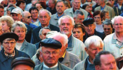 Wir werden älter Natürliche Bevölkerungsbewegung in NRW Anteil der Altersgruppe der über