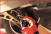 Bremsleitungs-Reinigungs-Werkzeug schnelle und einfache Prüfung von Bremsleitungen mit zwei Abstreichflächen für die Beseitigung von Schmutz
