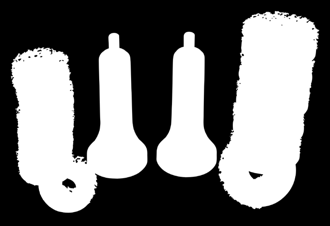 Grossraumlimousinen-Radnaben mit Stehbolzen bis Ø 40 mm Durchmesser Schleifteller mit 10 mm Stift-Aufnahme mit 3 Anlageflächen zur Verwendung mit Bohrmaschinen und Akkuschraubern (max.