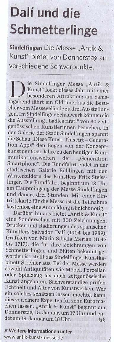 Leonberger Kreiszeitung Erscheinungstermin: