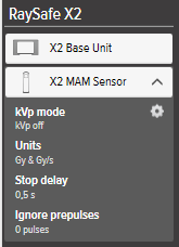 Base Unit mit X2 View verbinden X2 View zeigt den Status des angeschlossenen Instrumentes im
