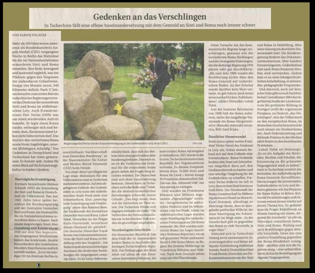 Prager Zeitung 1.November 2012 Donnerstag, 1. November 2012 (Sächsische Zeitung Ausstell