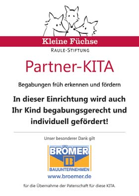 Bereits seit dem Jahr 2012 unterstützt Karlheinz Brömer zudem die Wiesbadener Kindertagesstätte Space-Ship for Kids als KITA-Pate.