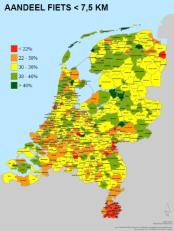 Radfahren in NL: einige Fakten Mehr Fahrräder als Einwohner Relativ viele Autos pro km 2, hohe Dichte Groningen: 55% Radfahrer, Heerlen: 12% Schüler bis 12 Jahre: 35% Radfahrer