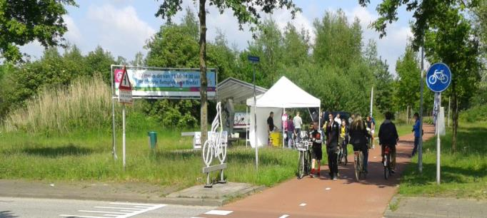Radschnellstrecken: 2 Spuren Houten, Groningen