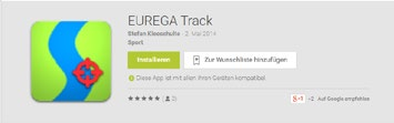 EUREGA Live zeigt die aktuellen Positionen der Boote, deren Mannschaften die Android App EUREGA Track verwenden. Für jedes dieser Boote wird eine kleine Fahne auf einer Karte angezeigt.