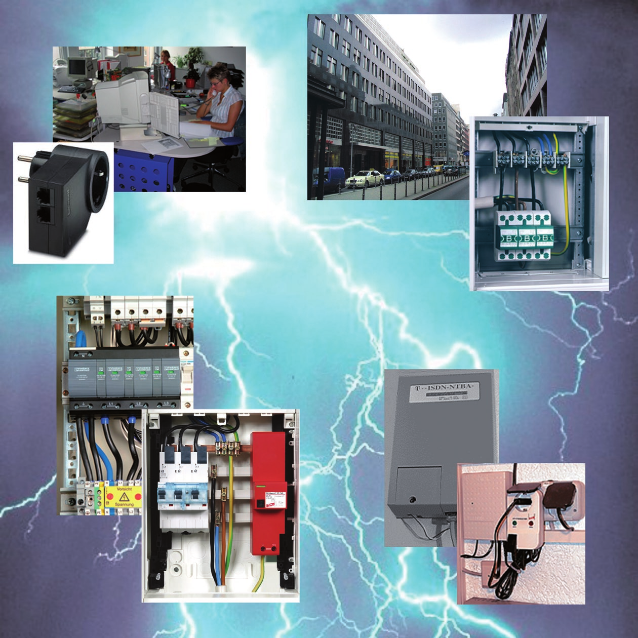 Blitz- und Überspannungsschutz in elektrischen Anlagen
