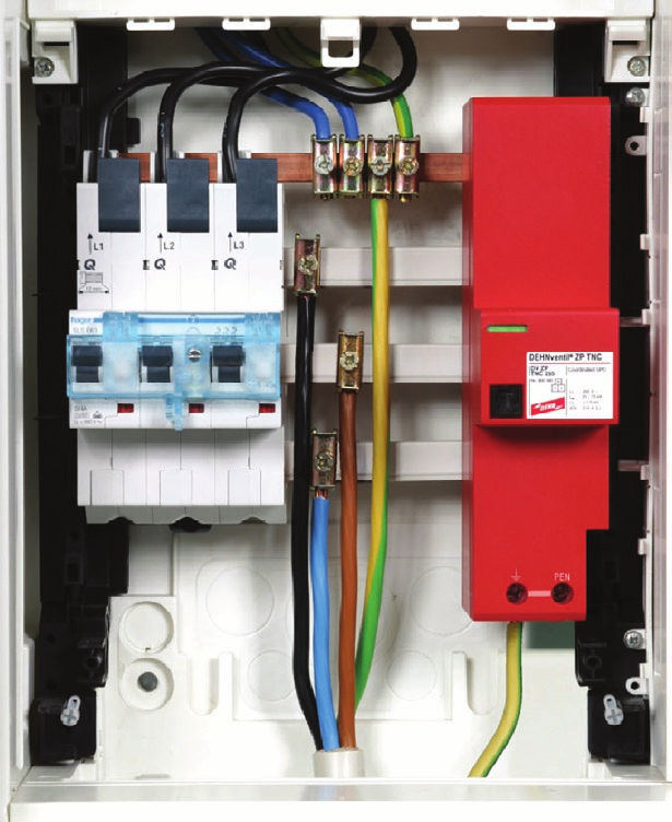 VdS 2031 : 2005-10 (06) Blitz- und Überspannungsschutz in elektrischen Anlagen 6.2.5.6 Um Bränden vorzubeugen, müssen Ableiter auf Varistorbasis eine thermische Abschalteinrichtung besitzen.