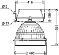 3521-3551... Z für Bereiche mit hoher Staub- und Schmutzbelastung nachrüstbar! Räume mit hoher Staub- und Schmutzbelastung wie z. B. Zellstoff- und Papierindustrie, Ziegelwerke, Kalkstein- und Zementwerke, Gipslager usw.