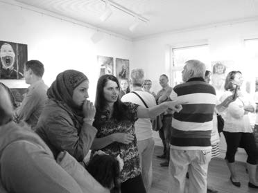Gestrandet - ìáú äíìçäáç ÆØÇÔáÇ Flüchtlinge in Laboe, Brodersdorf und Wendtorf stellten sich vor - die Ausstellung im Freya-Frahm-Haus Vom 17. bis zum 28.