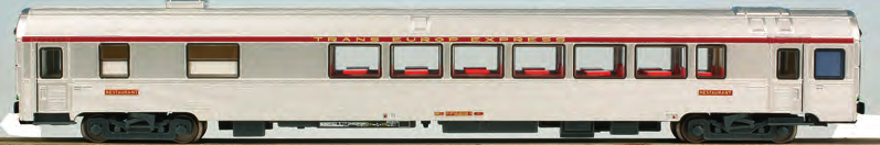 Serie Mistral 69. Der Zug verkehrte in der Regel mit bis zu sechs Wagen.