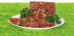 LandFleisch mit Frischgemüse LandFleisch Lamm & Kartoffeln mit Frischgemüse 70 % Fleisch und tierische Nebenerzeugnisse (davon 100% Lamm), 18 % Lammfleischbrühe, 5 % Kartoffeln, 5 %