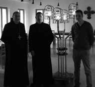 Abt Dominicus, Abt Stephan und weitere Brüder nahmen am 6. Februar an der Beerdigung von Pfr. Felix Hoppe teil. Am 10.