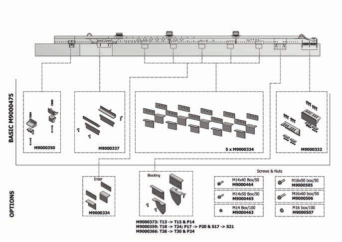 Basis Bausatz DAF Zusätzliche Halteplatte DAF-UNIVERSEL Bausatz Achsabstützung DAF T13/15-P14 Bausatz Achsabst.