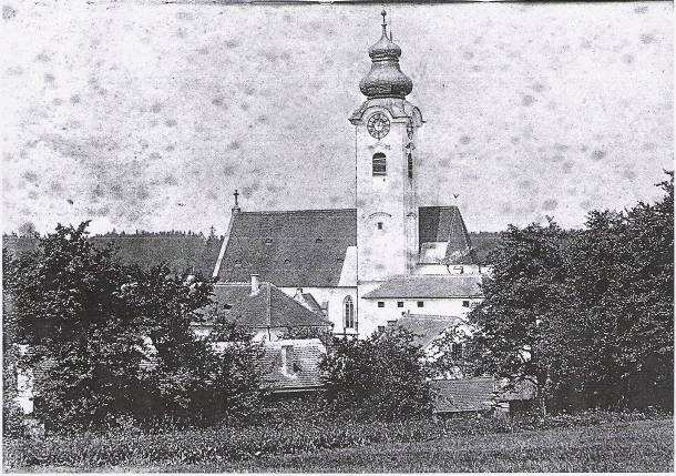 2: Pfarrkirche Weistrach Plan von 1959
