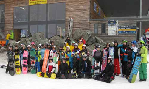 Sport Skischullandheim 2014 Die Woche vom 19. bis zum 24.