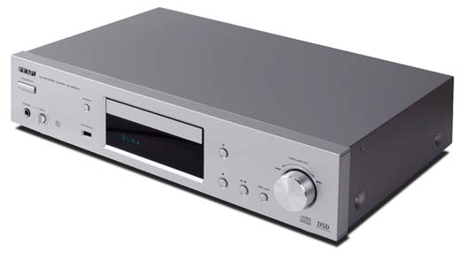 CD-P800NT Netzwerk-/CD-Player Vielseitiger CD-Player, der neben CDs auch Internetradiosender und Abonnementdienste sowie hochauflösende Musikstreams wiedergeben kann Hauptmerkmale Unterstützt die