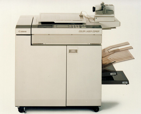 Farbkopierer 1973 Erster Farbkopierer von Canon 1983 Xerox Farbkopierer Ca.