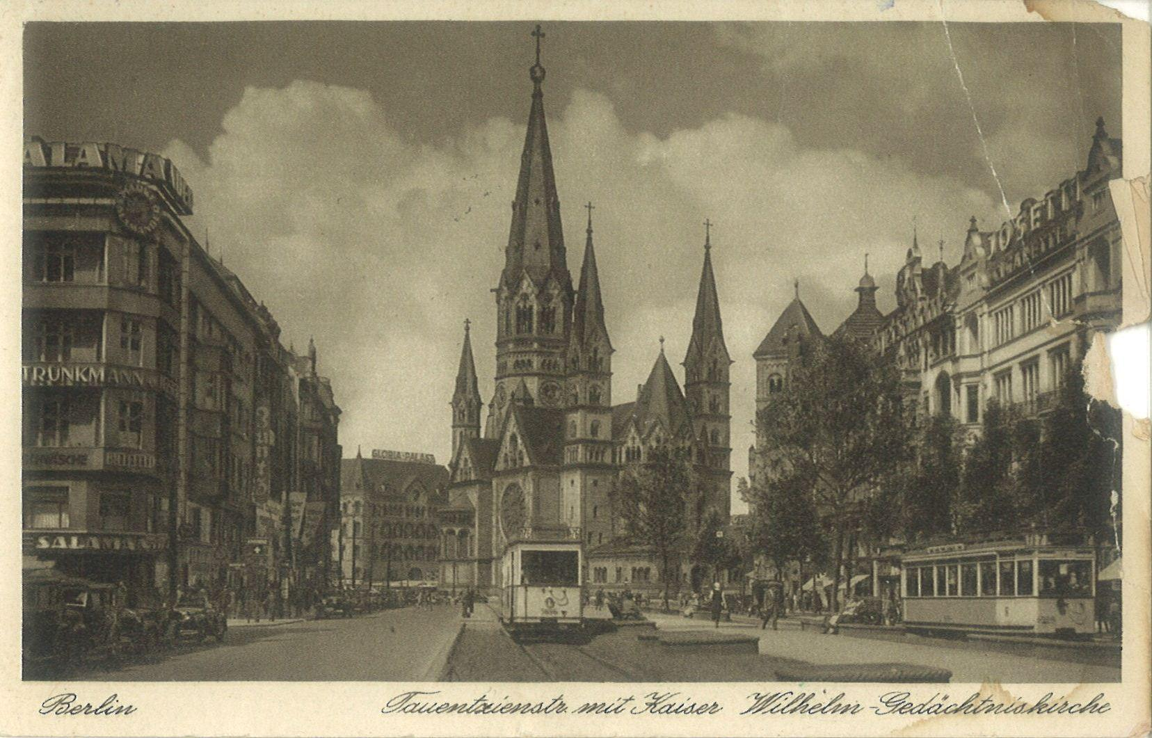 Figuur 25: Die Kaiser Wilhelm Gedächtnis Kirche die Keiser Wilhelm Herdenkingskerk te Berlyn 158 Wat en waarmee het die kinders gespeel?
