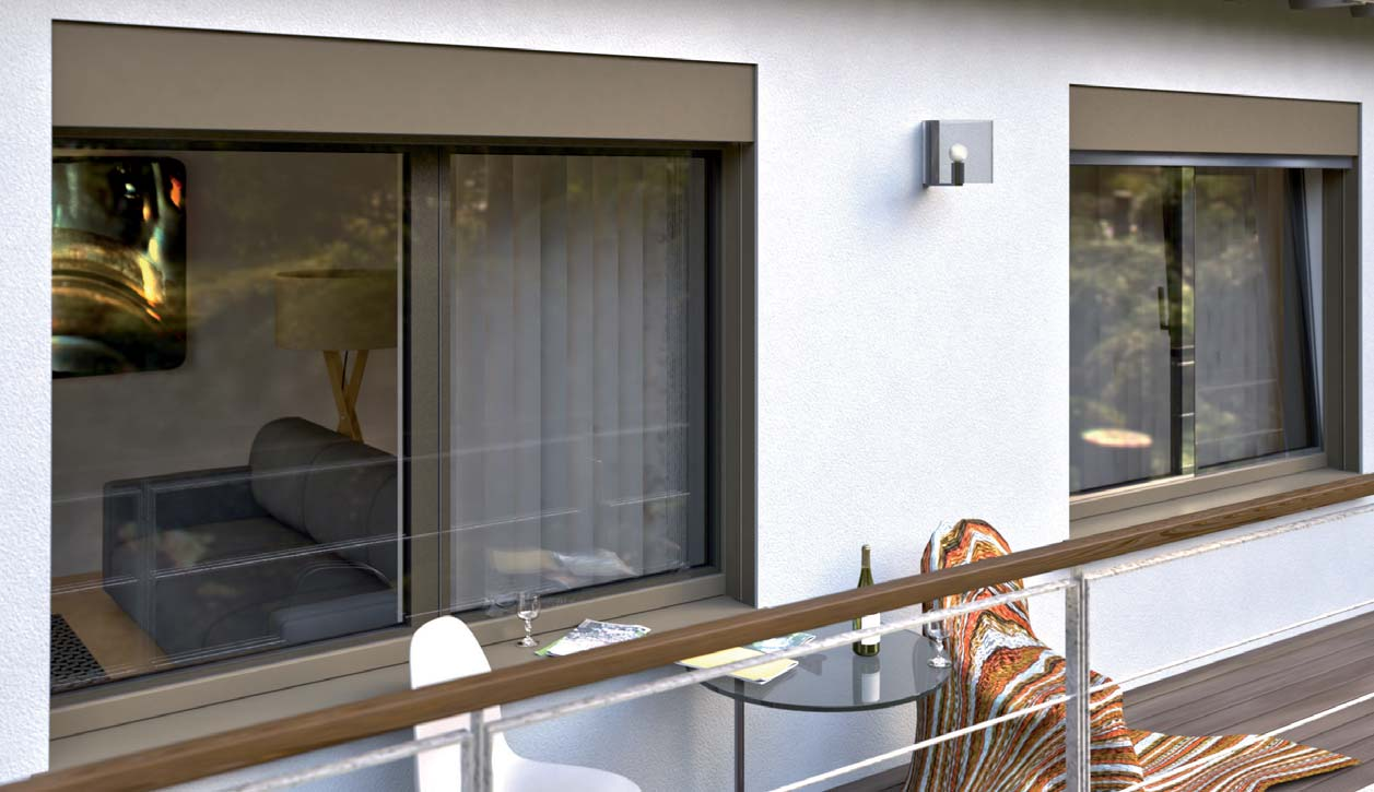 Dank des innovativen Kunststoffkerns erfüllen unsere Aluminiumfenster höchste Ansprüche in Thema Isolation.