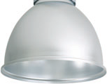 grau pulverbeschichtet RAL 9006 Reflektor: Reinaluminium Schutzglas: Hartglasscheibe in Rahmen für IP65 Schutzart IP 23/65 Vorschaltgerät magnetisches Vorschaltgerät kompensiert mit Ringöse für Seil-
