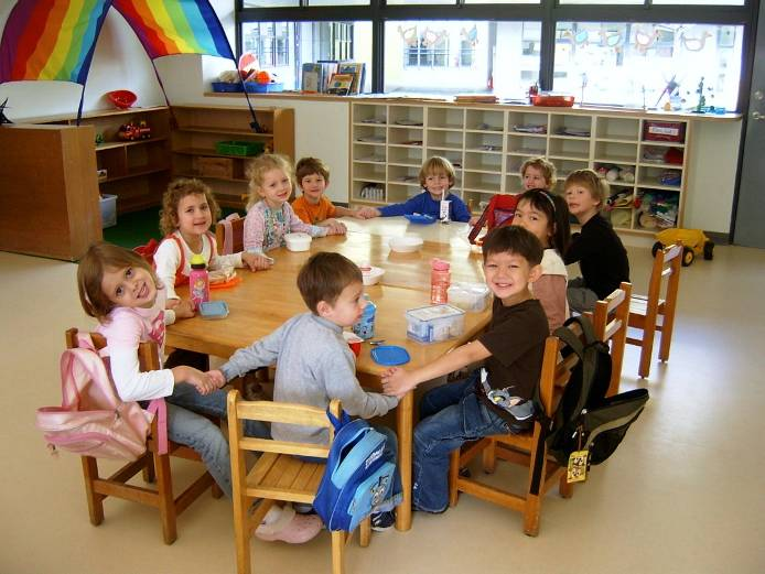 Der Kindergarten Den Kindergarten können Kinder ab Vollendung des dritten Lebensjahres besuchen.