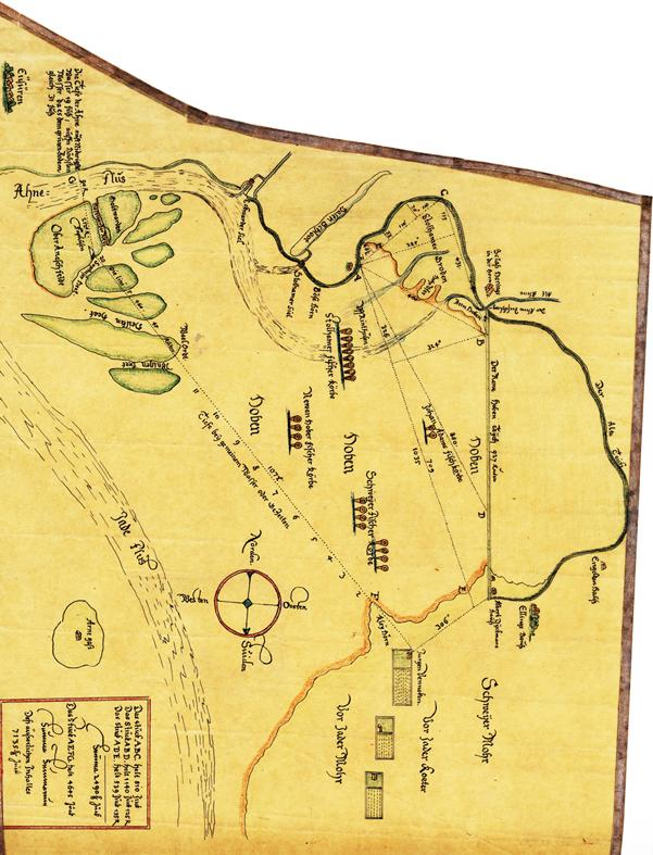 1. Die Oberahnesche Felder Im nordöstlichen Jadebusen existierten bis zur Mitte des vorigen Jahrhunderts noch einzelne Inseln, die Oberahneschen Felder, bei denen es sich um die Reste eines