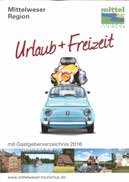 TOURIST - INFORMATION Urlaub + Freizeit in der Mittelweser Region Eine Ferienregion zeigt sich von ihren besten Seiten: Die Mittelweser-Touristik stellt ihre neue reichlich bebilderte Broschüre