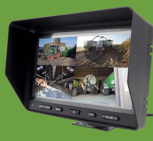 11 Monitor LCM 703QHD 7 Quad Monitor im eleganten und robusten Designgehäuse (sehr flach),