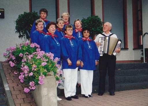 Die Frauen-Akkordeongruppe