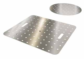 E Kochkessel und Beistellkessel Zubehör Schwimmsiebe (SS) und Bodensiebe (BS) für Kochkessel Schwimmsiebe gefertigt aus Aluminium AlMgSi0,5