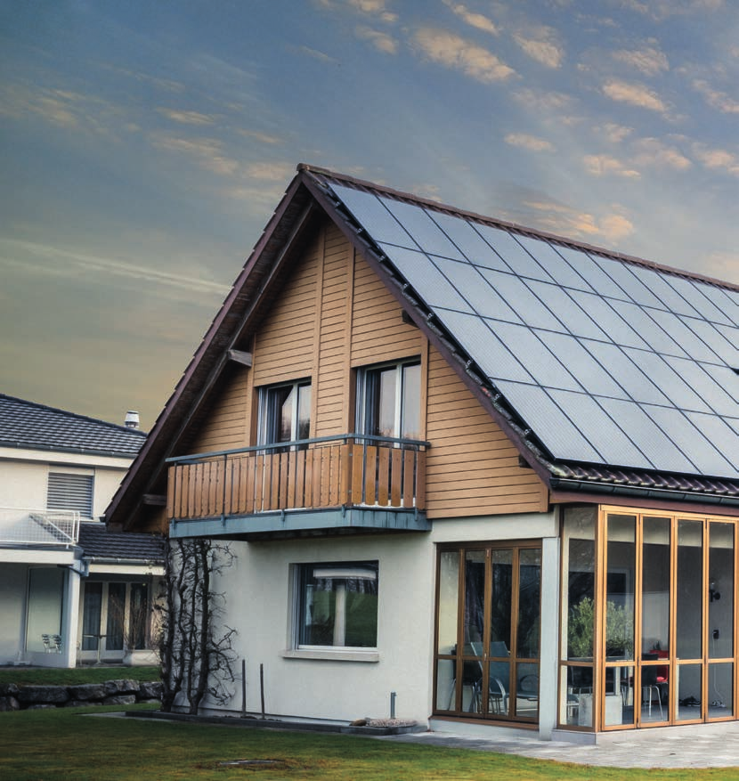 MEIN ZUHAUSE MEINE ENERGIE Mit der leistungsstarken Photovoltaikanlage ist mein Zuhause viel mehr als nur ein Dach über dem Kopf.