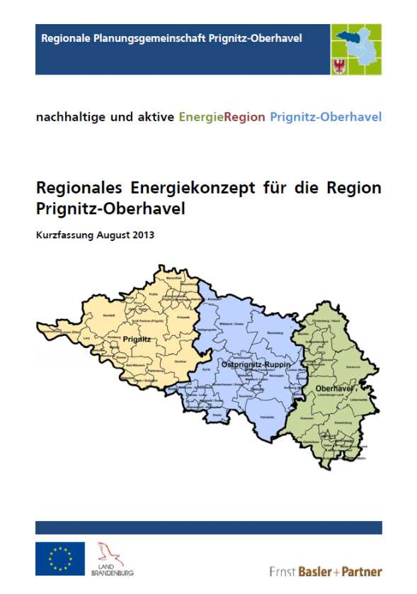 Leitbilder Prignitz Regionales Energiekonzepts Prignitz-Oberhavel
