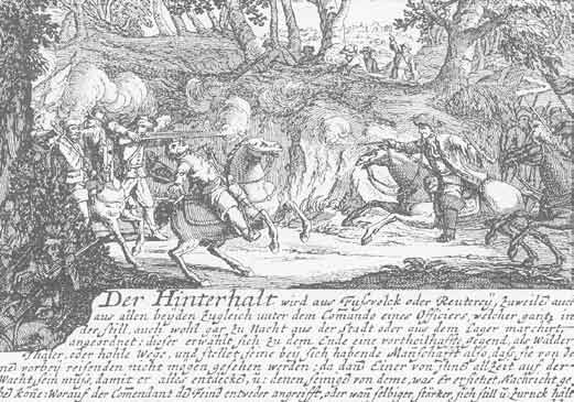 Obr. č. 22 Obr. č. 23 Obrázok č. 23 má názov Die Parthey zu Pferd und die Kriegs-Gefagene Jazdecká skupinka a vojnoví zajatci.