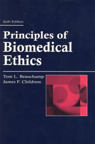 Medizinethische Grundprinzipien (nach Beauchamp & Childress, 2009)!