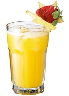 Fruit sensation 1,5 cl Riemerschmid Bar-Syrup Vanilla 1,5 cl Riemerschmid Bar-Syrup Maracuja 1,5 cl frischer
