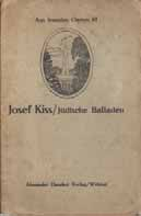 Nachdruck der Ausgabe vom Saturn Verlag, Wien 1935. Königstein/Ts.: Jüdischer Verlag Athenäum, 1984. 415 S. Gr.-8. Originalpappeinband mit Originalumschlag. Best. Nr.
