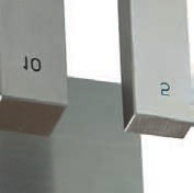 Güte 1 made of special steel, hardened dimension: up to 30 mm 30 x 9 mm from 40 mm 35 x 9 mm acc.