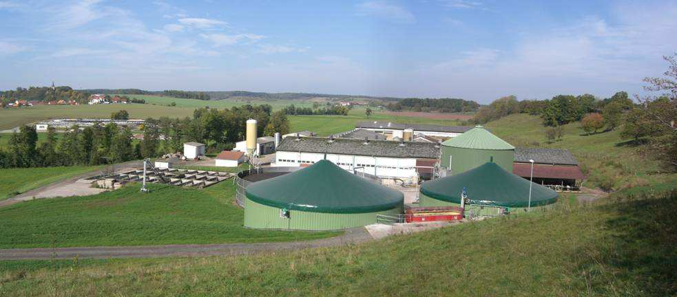 Anlagenbeispiel Biogas-KWKK in