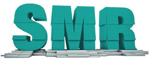 Seagate verzichtet bewusst auf den Sicherheitsabstand zwischen den Spuren und schiebt die Spuren SMR: Das Logo für Shingle Magnetic Recording deutet an, dass sich die Spuren von SMR-Festplatten wie