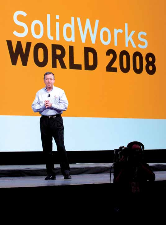 Fertigungstechnik Messen & Veranstaltungen INFO SolidWorks World 2009 Der Termin für die SolidWorks World 2009 steht bereits fest. Vom 08. bis 11. Februar wird Orlando/Florida Austragungsort sein.