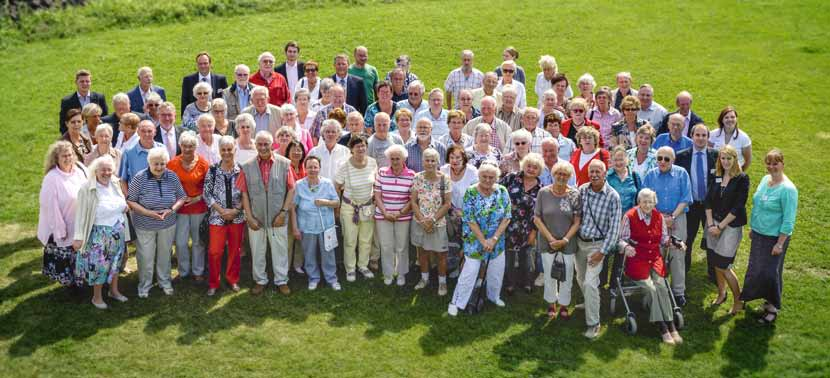 Treue Mieter JubiläumsFeier im Schulauer Fährhaus In diesem Jahr wohnen 68 Mitglieder seit 40, 50 und sogar 61 Jahren bei ADLERSHORST.