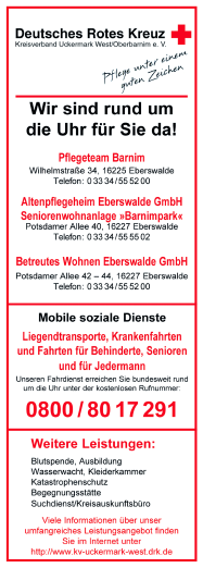 Ärzteverzeichnis (Forts.) Gesundheit Dipl.-Med. Regina Hartmann Robert-Koch-Straße 17 16 225 Eberswalde 0 33 34/25 41 32 Dr. med.