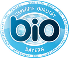 Bayerisches Bio-Siegel Das vom Freistaat Bayern verliehene Bio-Siegel mit Herkunftsnachweis steht für über den gesetzlichen Standards liegende Leistungsinhalte dreistufiges Kontrollsystem einen