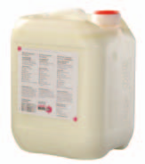Schweißchemie Trenn- & Kühlmittel Anti-Spritzerschutzmittel 8 Öko-Anti-Spritzer-Emulsion Das ökologische Anti-Spritzerschutzmittel auf pflanzlicher Basis bietet perfekten Schutz des angrenzenden