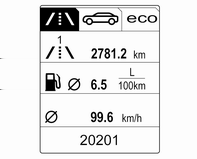 Prístroje a ovládacie prvky 113 Otvorené dvere h svieti červeno. Dvere alebo dvere batožinového priestoru sú otvorené.